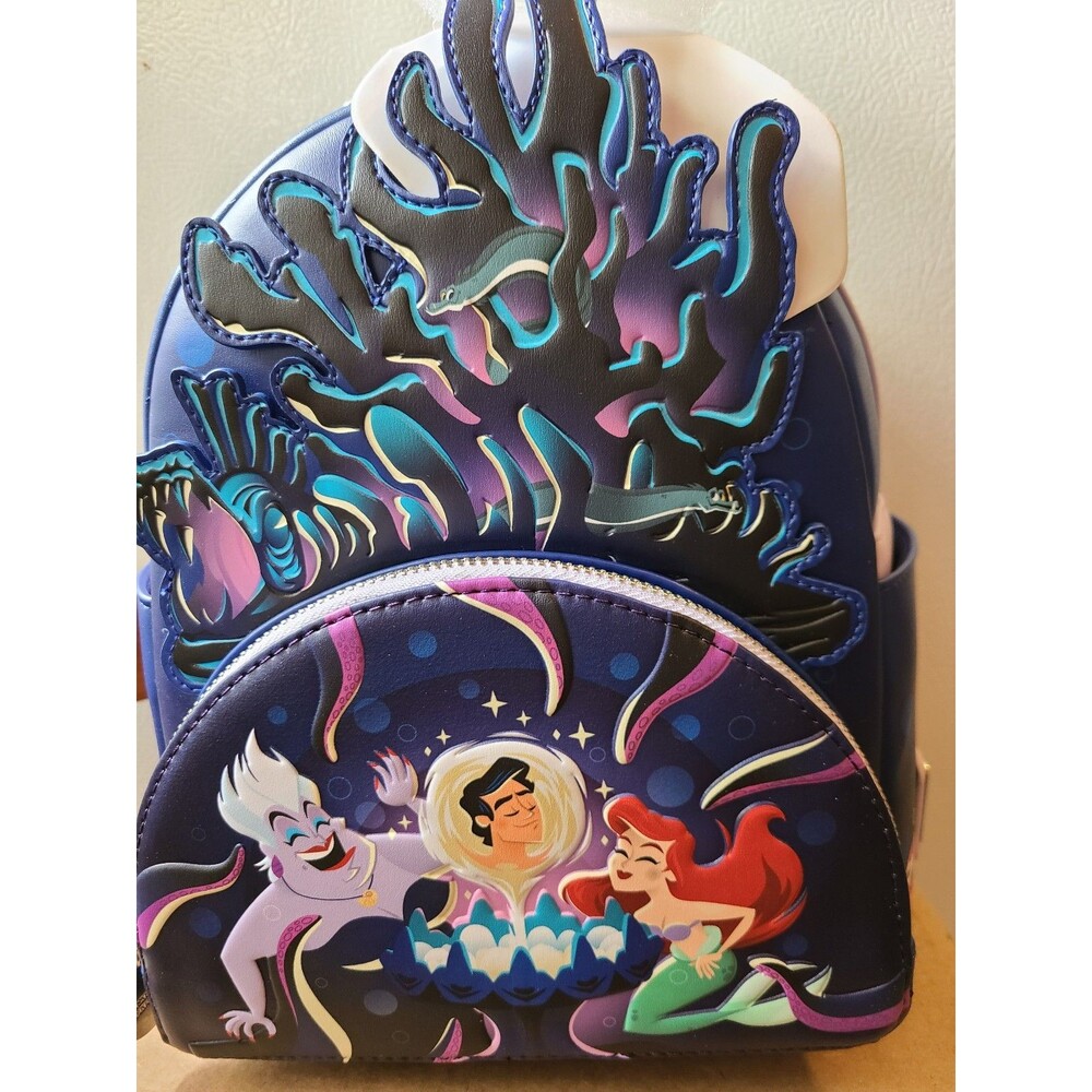 Loungefly Disney Little Mermaid Ursula's Lair Mini Backpack